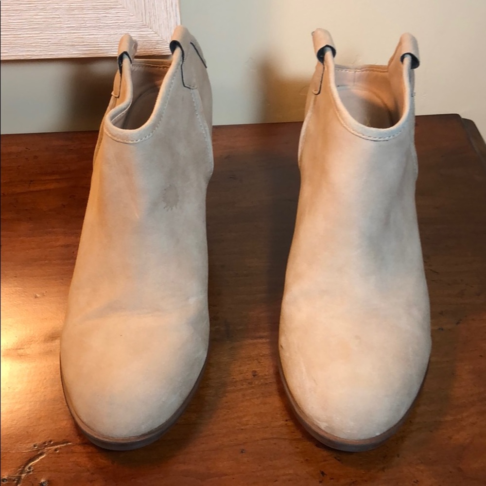 Cream Booties